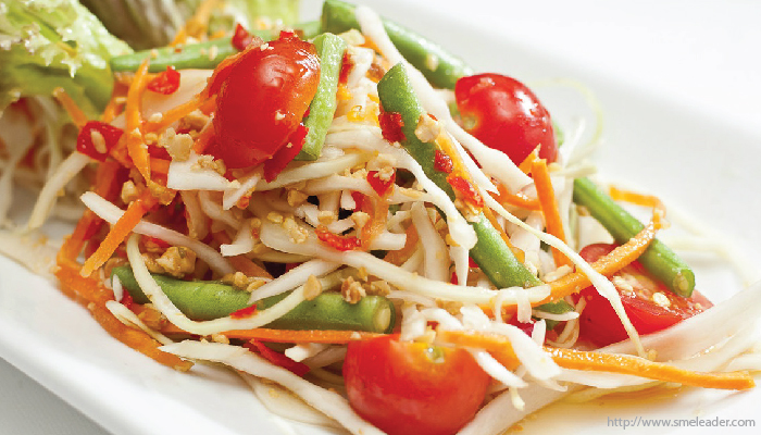 อาหารไทย ส้มตำ